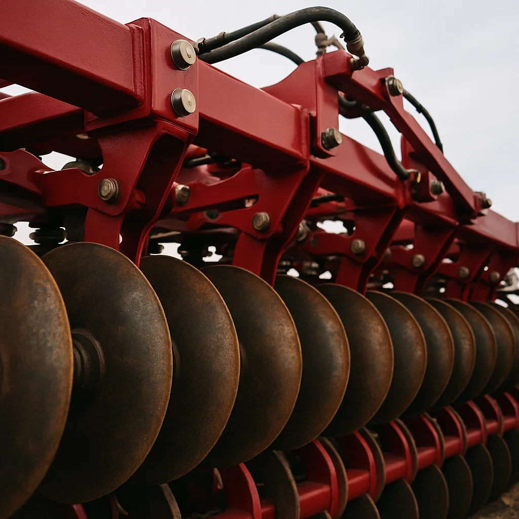 Cast iron gear housing for agricultural machinery produced by Avax Plus